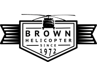 Brown Helicopter Logo